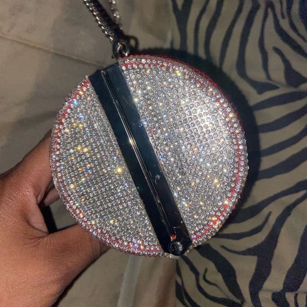 Coca Cola Red Glamorous Clutch with Chain Strap - Picture 2 of 3